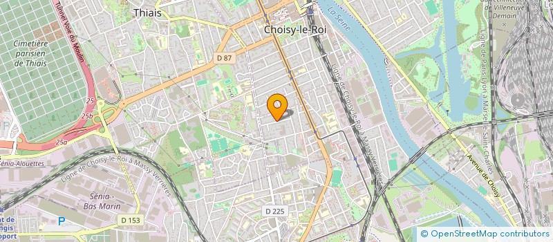 localisation de l'entreprise TEAM PRO  CHOISY-LE-ROI