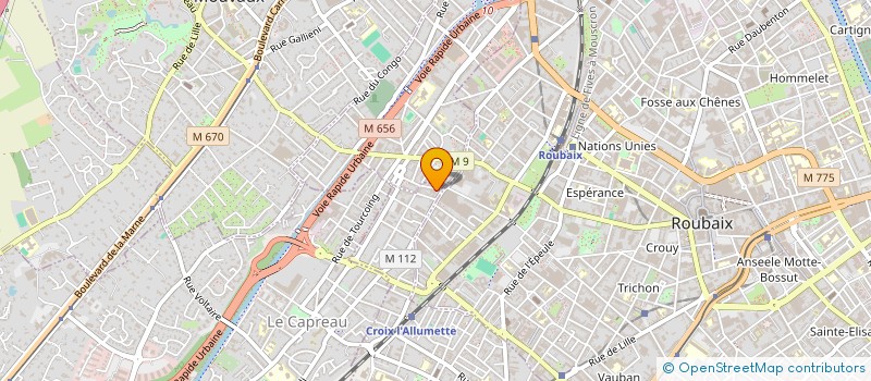 localisation de l'entreprise TEAM PRO CONFORT  CROIX