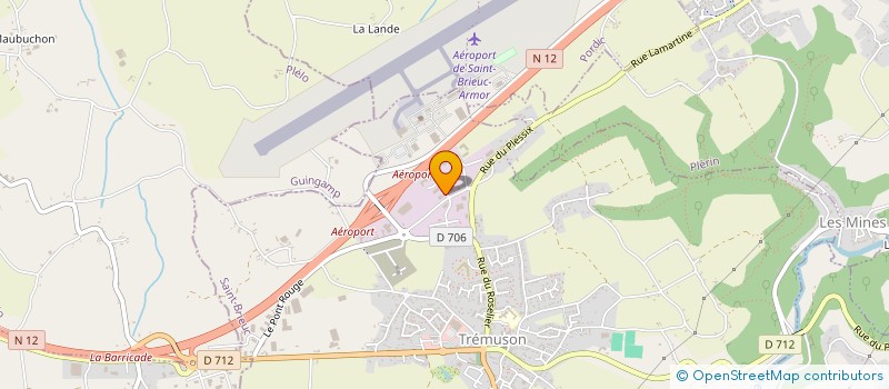 localisation de l'entreprise TEAM PRO FORMATIONS à TREMUSON