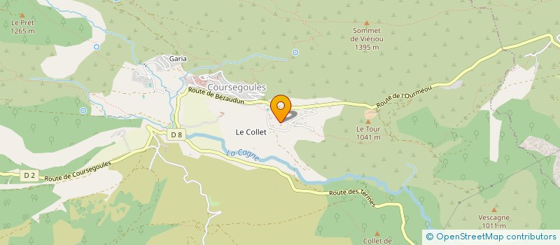 localisation de l'entreprise TEAM PROMOSPORT  COURSEGOULES