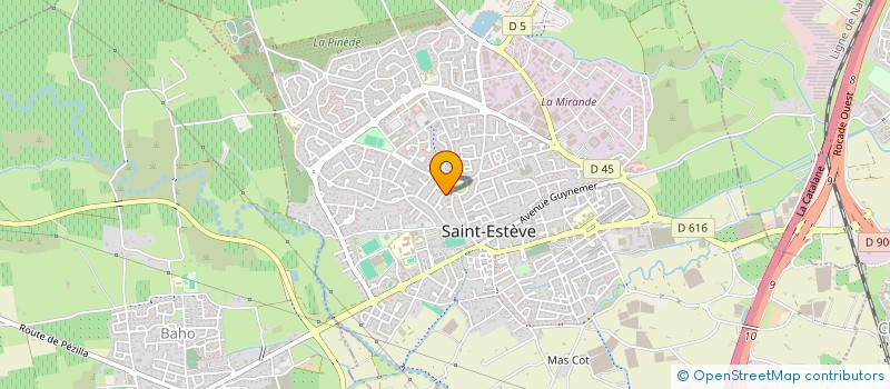 localisation de l'entreprise TEAM PYRENEES  SAINT-ESTEVE