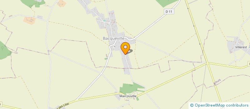 localisation de l'entreprise TEAM QE RACING (QE RACING)  HOUVILLE-EN-VEXIN