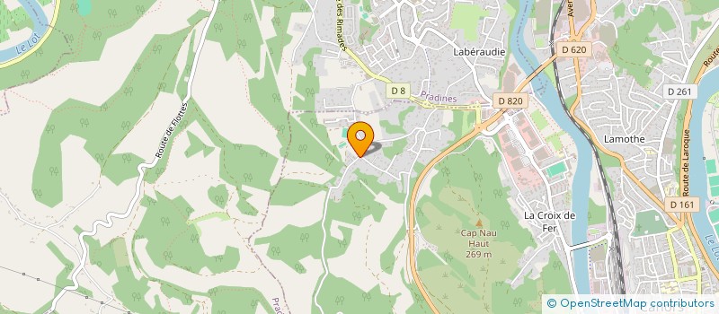 localisation de l'entreprise TEAM QUERCY SPORT  CAHORS