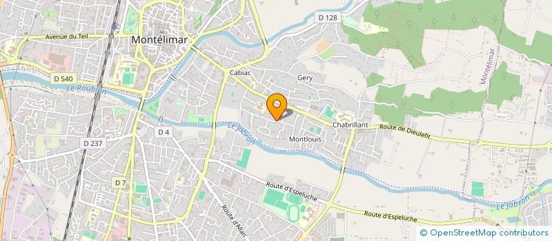 localisation de l'entreprise TEAM QUEST  MONTELIMAR