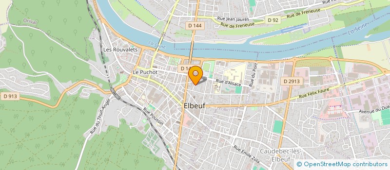 localisation de l'entreprise TEAM RACING EVOLUTION à ELBEUF