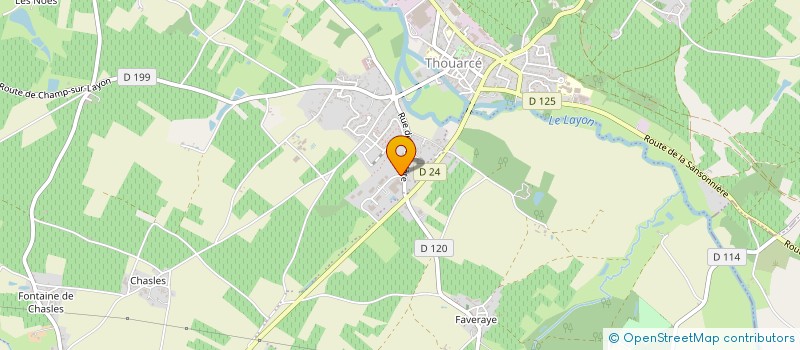 localisation de l'entreprise TEAM RACING GROLLEAU  BELLEVIGNE-EN-LAYON