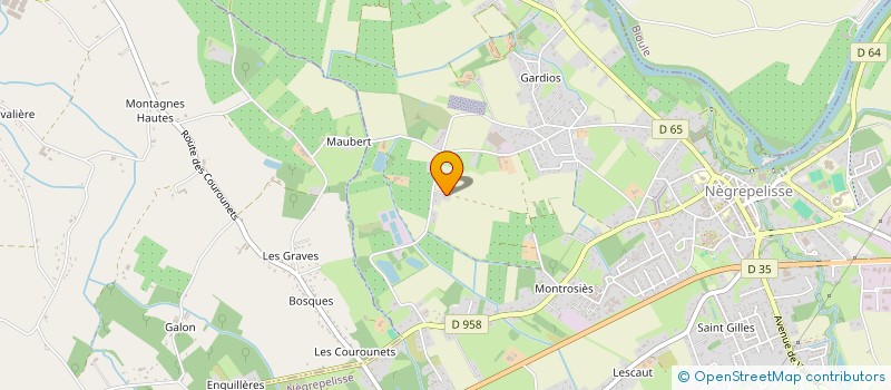 localisation de l'entreprise TEAM RACING M G  NEGREPELISSE