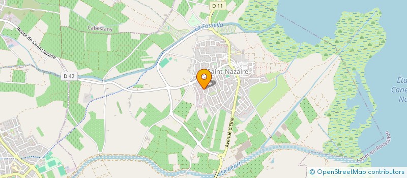 localisation de l'entreprise TEAM RACING TERRE 66  SAINT-NAZAIRE