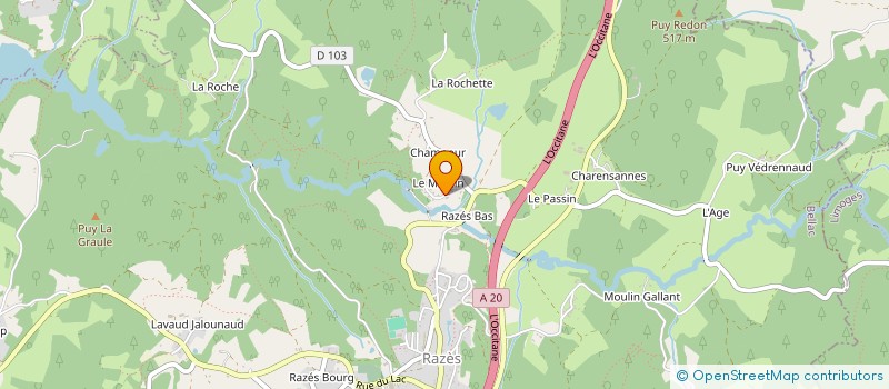 localisation de l'entreprise TEAM RACLETTE POWER à RAZES
