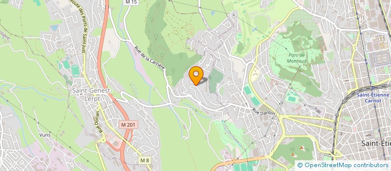 localisation de l'entreprise TEAM RAIDERS 42  SAINT-GENEST-LERPT