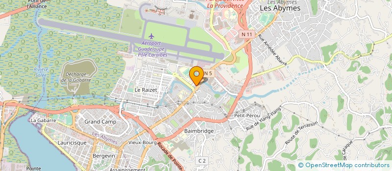 localisation de l'entreprise TEAM RAPHAEL à LES ABYMES