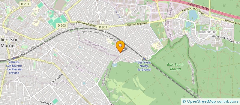 localisation de l'entreprise TEAM REAL 4X4  NOISY-LE-GRAND