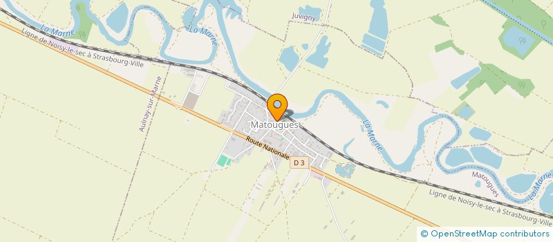 localisation de l'entreprise TEAM REIMS RACING  MATOUGUES