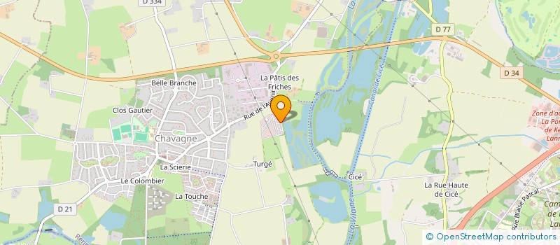 localisation de l'entreprise TEAM RELOU  CHAVAGNE