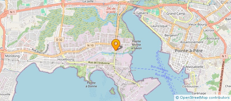 localisation de l'entreprise TEAM REMEMBER  BAIE-MAHAULT