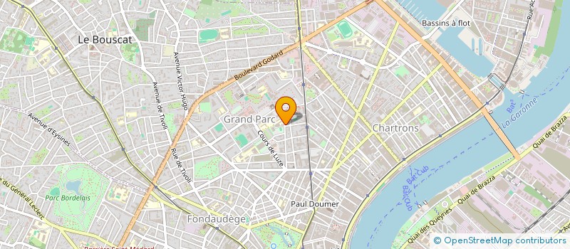 localisation de l'entreprise TEAM RENOV 33  BORDEAUX