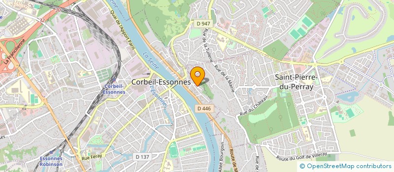 localisation de l'entreprise TEAM RENOVATION AMSF à CORBEIL-ESSONNES