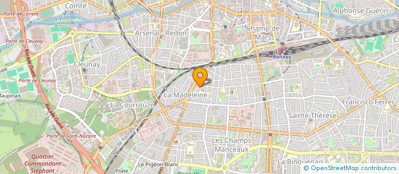 localisation de l'entreprise TEAM RIVER CLEAN 35  RENNES