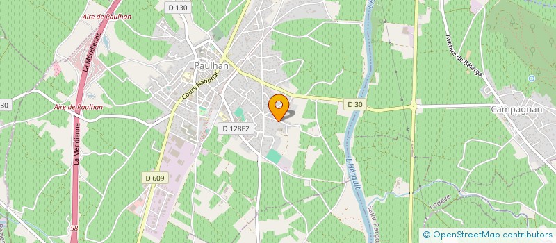 localisation de l'entreprise TEAM ROCK FAMILY  PAULHAN