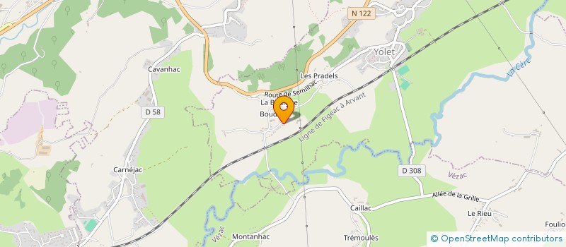 localisation de l'entreprise TEAM RODIER à YOLET