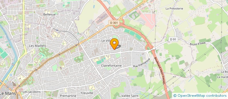 localisation de l'entreprise TEAM ROLINHOO RACING  LE MANS