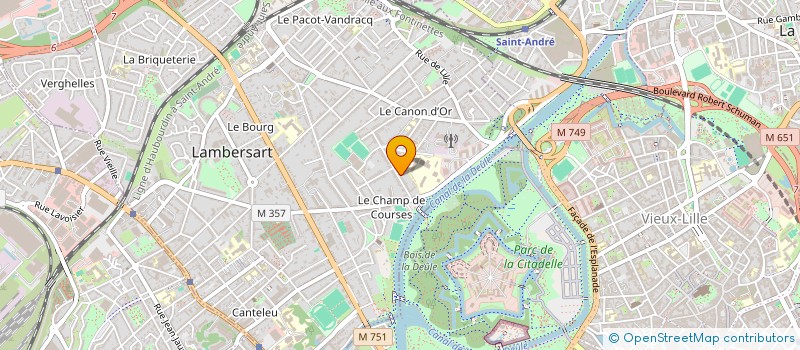 localisation de l'entreprise TEAM ROYALE à LAMBERSART