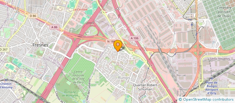 localisation de l'entreprise TEAM RUNGIS VTT  RUNGIS