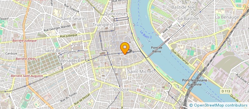 localisation de l'entreprise TEAM'S  BORDEAUX