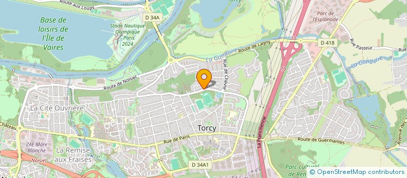 localisation de l'entreprise TEAM'S ADELAIDE 20A à TORCY