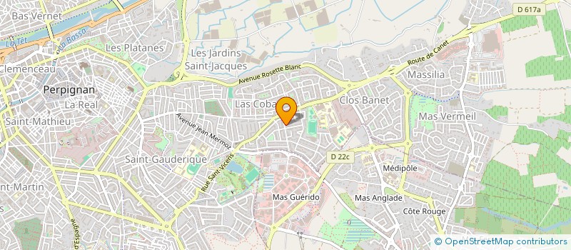 localisation de l'entreprise TEAM SAINT JACQUES EQUITATION  PERPIGNAN