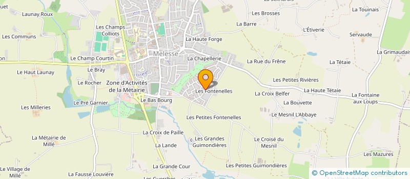 localisation de l'entreprise TEAM SAMSON  MELESSE