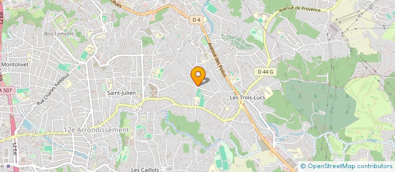 localisation de l'entreprise TEAM SCHOELCHER à MARSEILLE