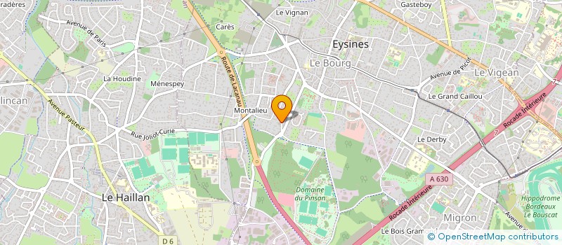 localisation de l'entreprise TEAM SCR (SAND CROSS RACING)  EYSINES