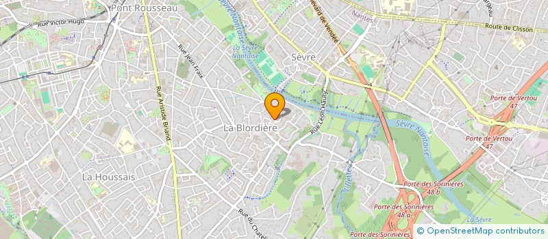 localisation de l'entreprise TEAM SECURITE à REZE
