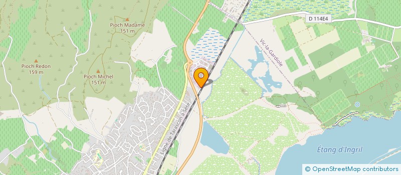 localisation de l'entreprise TEAM SECURITE DU LITTORAL à FRONTIGNAN