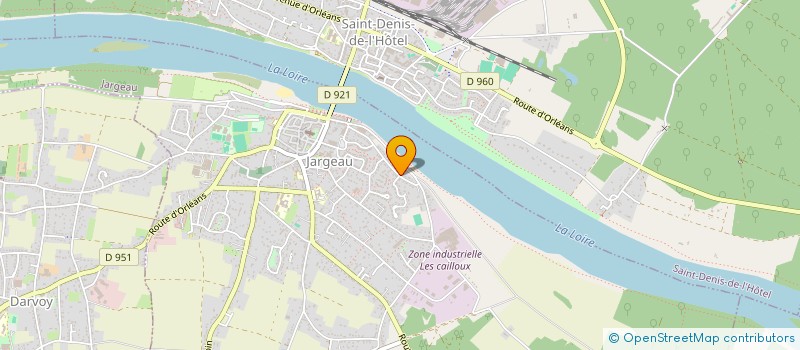 localisation de l'entreprise TEAM SENSAS 45 à JARGEAU