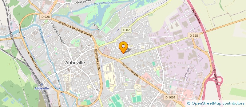 localisation de l'entreprise TEAM SENSAS ABBEVILLE  ABBEVILLE