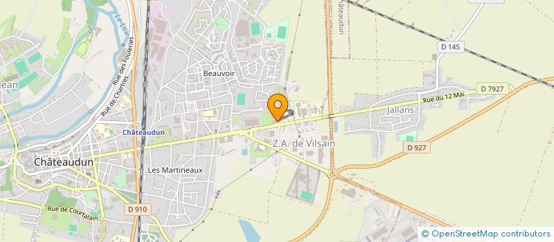 localisation de l'entreprise TEAM SENSAS MATCH 28 à CHATEAUDUN