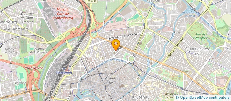 localisation de l'entreprise TEAM SERVICES à STRASBOURG