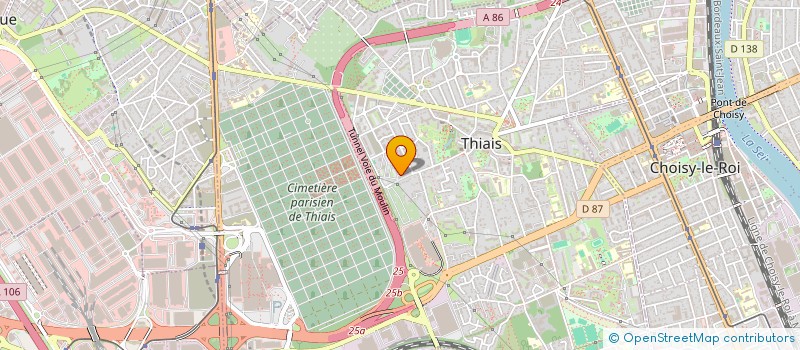 localisation de l'entreprise TEAM SERVICES à THIAIS
