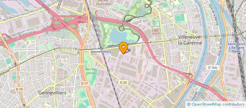 localisation de l'entreprise TEAM SERVICES INFORMATIQUE SA  GENNEVILLIERS