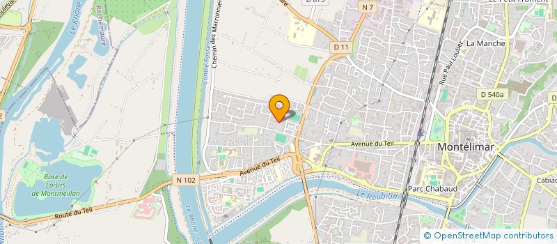 localisation de l'entreprise TEAM SITAMALCQTVIVANT  MONTELIMAR