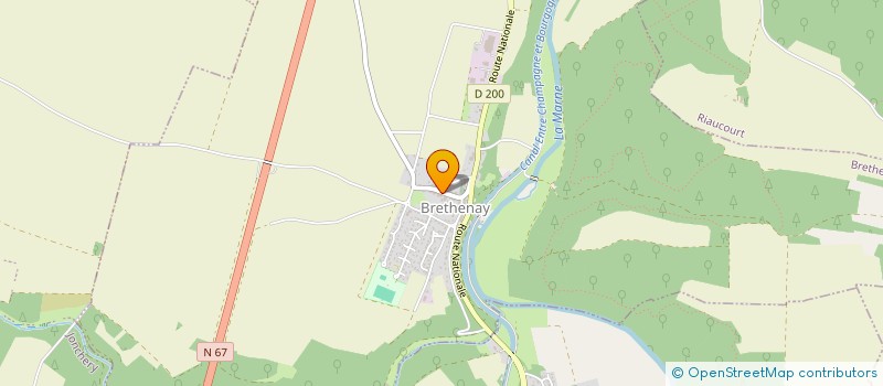 localisation de l'entreprise TEAM SOLEX 8 à BRETHENAY