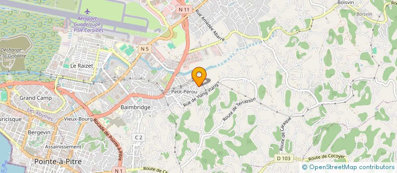 localisation de l'entreprise TEAM SPICE PIRATES à LES ABYMES