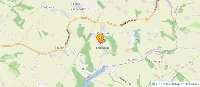 localisation de l'entreprise TEAM SPORT AUTO-CROSS  VERFEIL