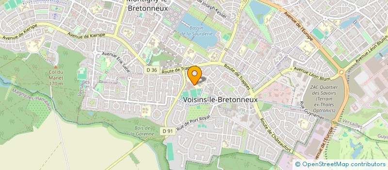 localisation de l'entreprise TEAM SPORT VICINOIS 88 HANDBALL à VOISINS-LE-BRETONNEUX
