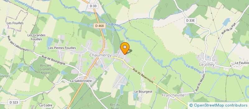 localisation de l'entreprise TEAM START'R  CHAUMERGY