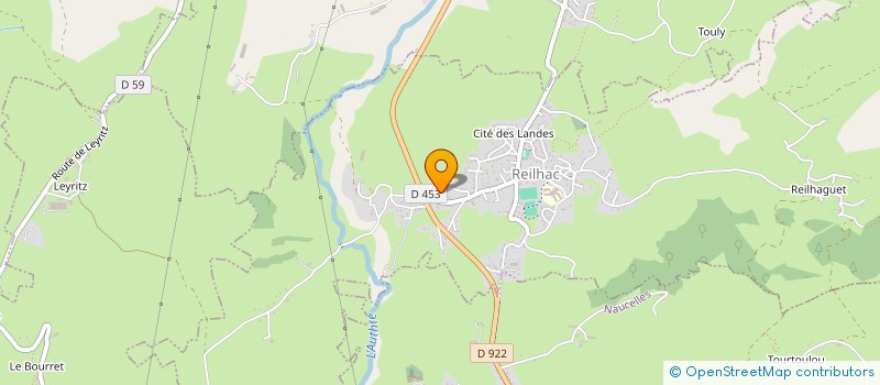 localisation de l'entreprise TEAM STARTER à REILHAC