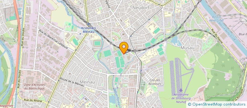 localisation de l'entreprise TEAM STRASBOURG SNS-ASPTT à STRASBOURG