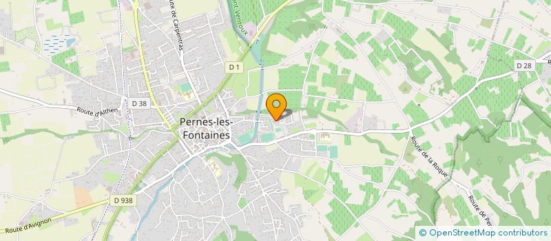 localisation de l'entreprise TEAM SUBARU PERNOIS à PERNES-LES-FONTAINES